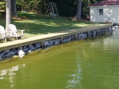 Lakeside Dock Installation